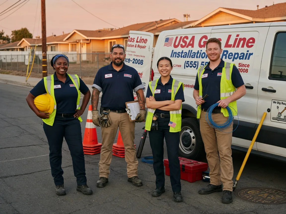 Gas Line Installation company in Pineville, SC